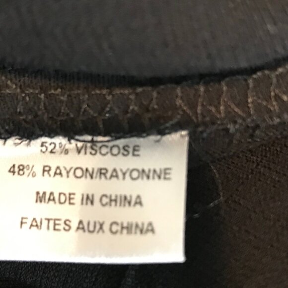 Misa Los Angeles Beautiful Black Embroidered Boho Blouse With Ties Size XS - Picture 7 of 7